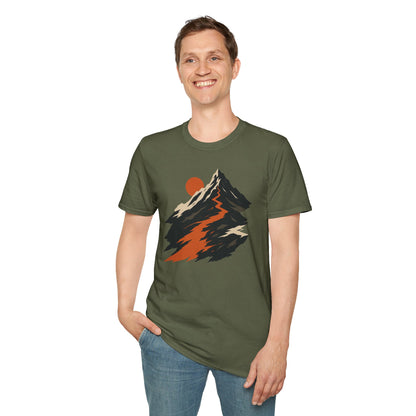 Sunset Ridge Ascent Unisex T-Shirt