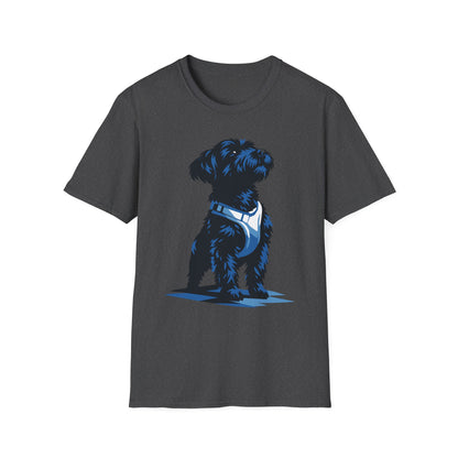Midnight Blue Urban Explorer Dog Unisex T-Shirt