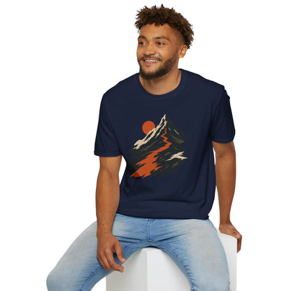 Sunset Ridge Ascent Unisex T-Shirt