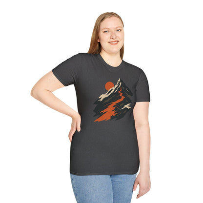 Sunset Ridge Ascent Unisex T-Shirt