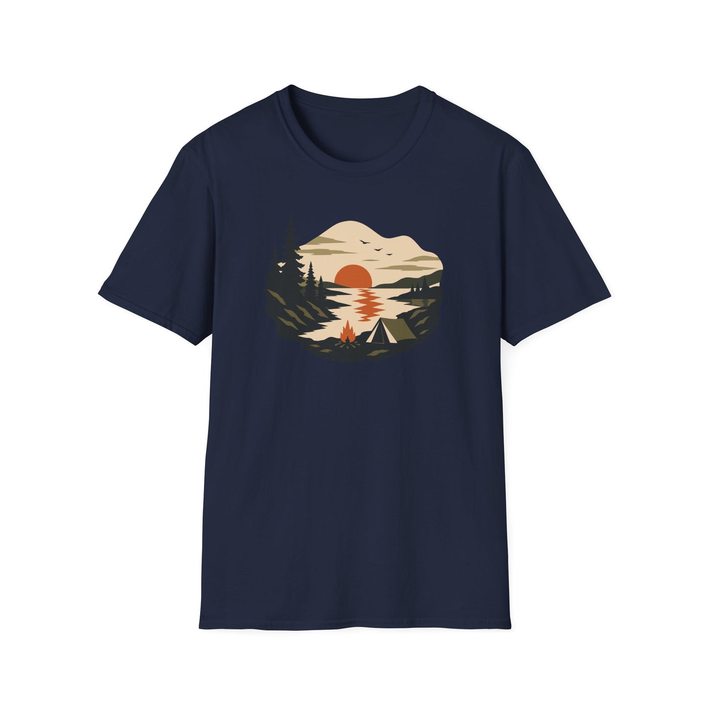Sunset Lakeside Retreat Unisex T-Shirt