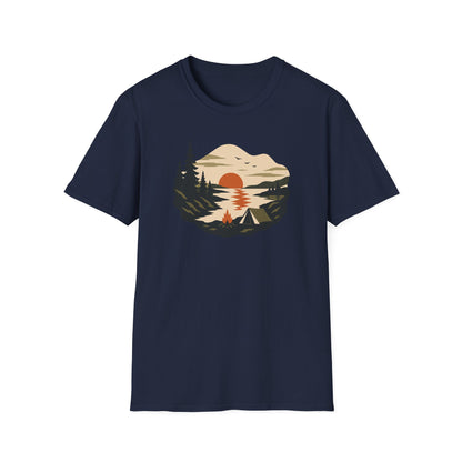 Sunset Lakeside Retreat Unisex T-Shirt