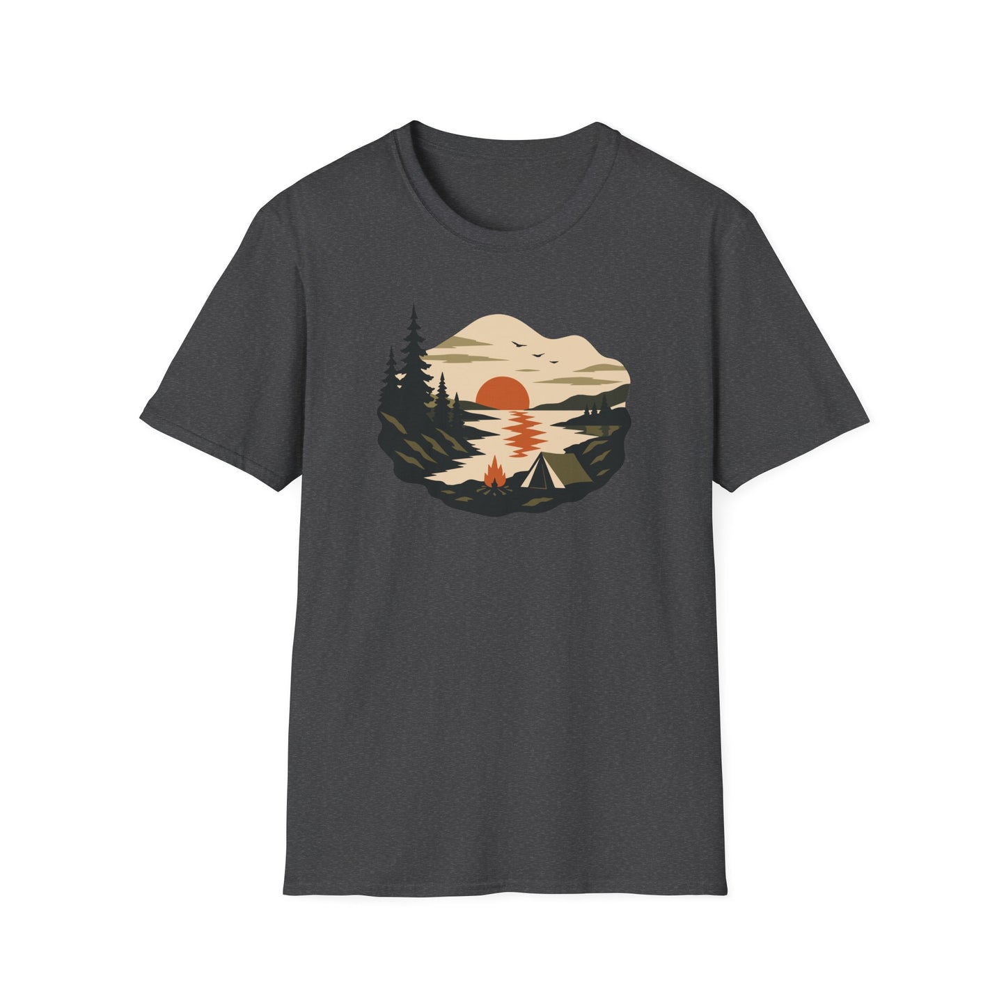 Sunset Lakeside Retreat Unisex T-Shirt