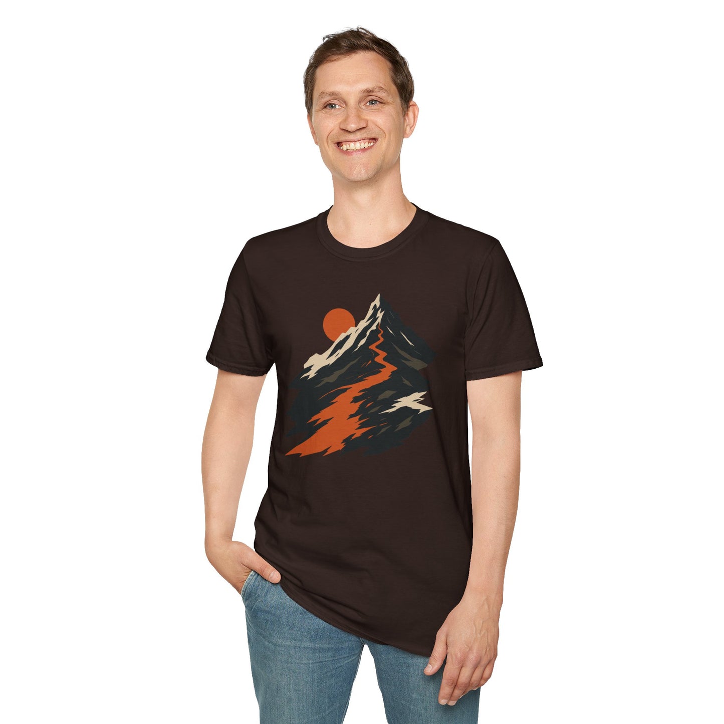 Sunset Ridge Ascent Unisex T-Shirt