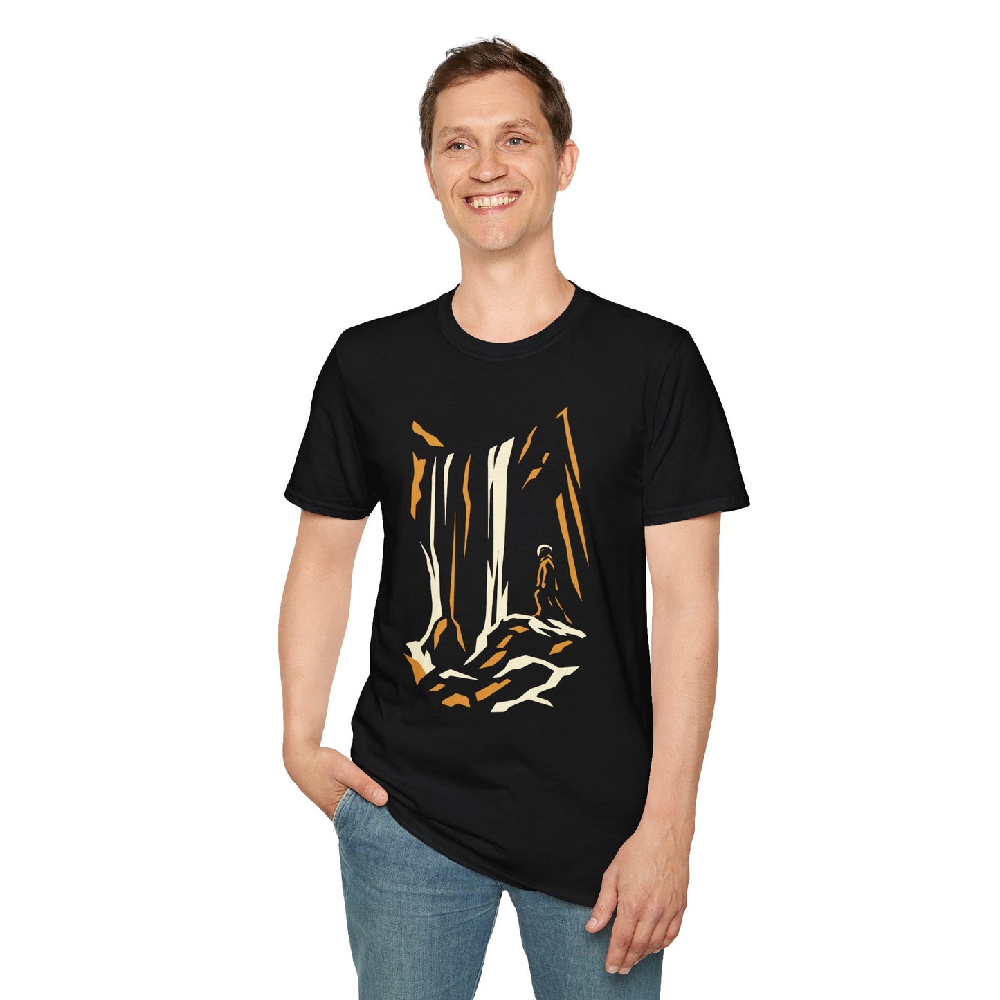 Cliff at Dawn - T-Shirt